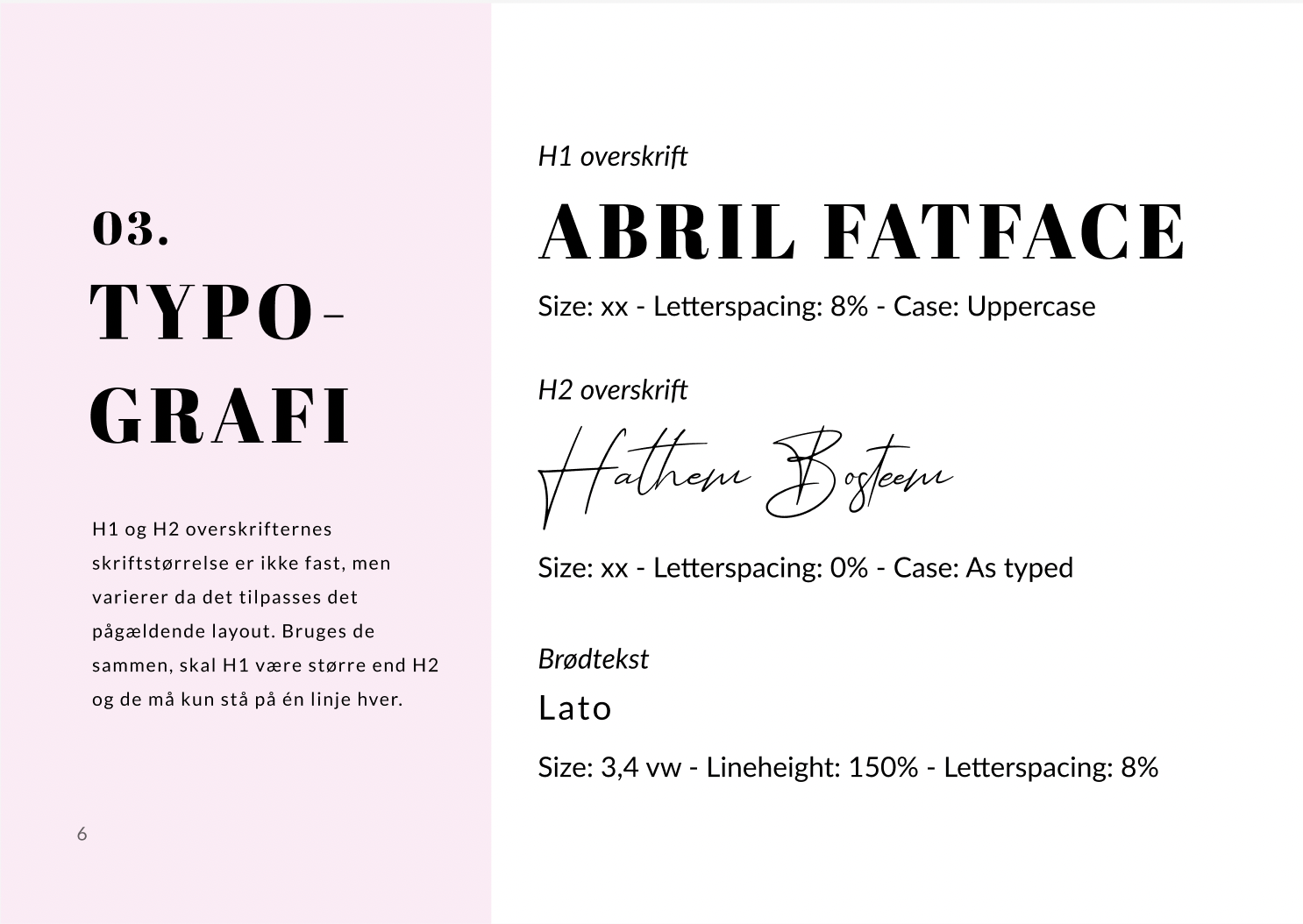 typografi
